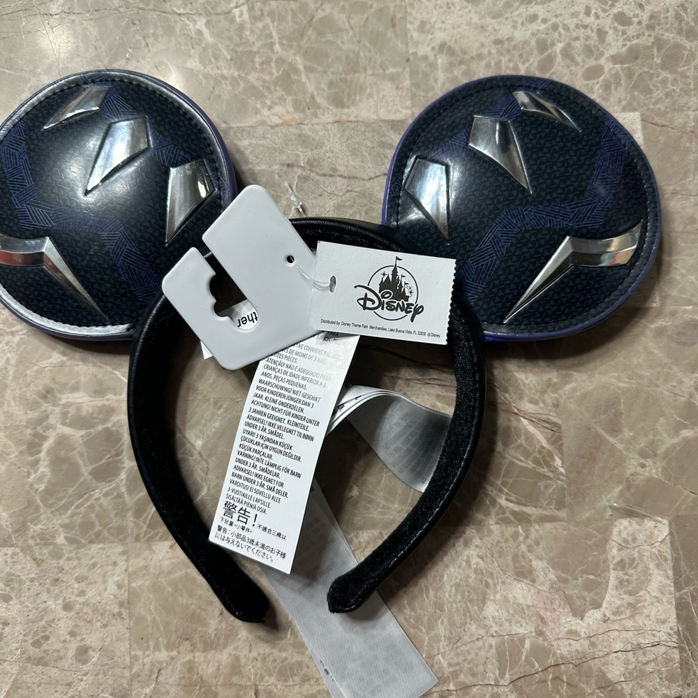 Disney  Marvel Black Panther Wakanda Forever  Ears Headband